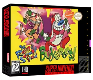 jeu Ren & Stimpy Show, The - Buckeroos!